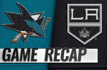 Labanc nets OT winner as Sharks edge Kings