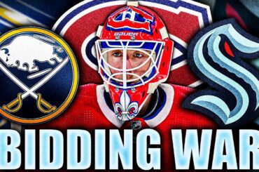 HUGE JAKE ALLEN TRADE UPDATE: BIDDING WAR FOR MONTREAL CANADIENS GOALIE (Habs, Kraken, Sabres News)