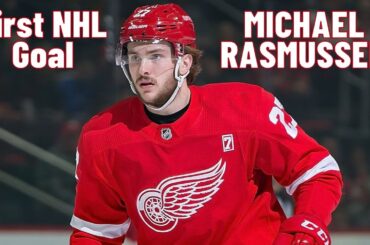 Michael Rasmussen #27 (Detroit Red Wings) first NHL goal Oct 30, 2018