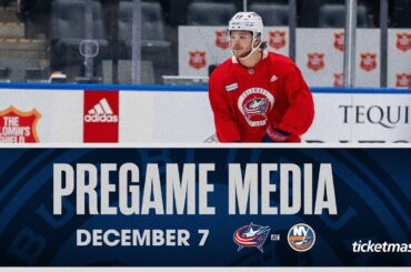 Nick Blankenburg is BACK and excited to be paired with Zach Werenski  | Pregame Media (12/7/23)