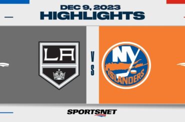 NHL Highlights | Kings vs. Islanders - December 9, 2023