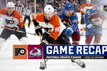 Flyers @ Avalanche 12/9 | NHL Highlights 2023