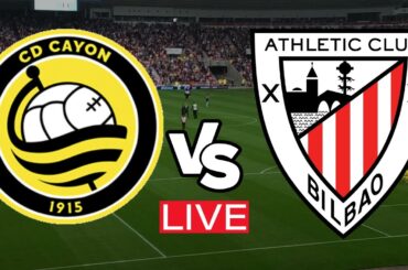 CD Cayon vs Athletic Club Live | Copa del Rey 2023 | Full Match Today