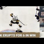 Goal explosion for VGK in victory / Hint that Hill could be gone a while / Hot special teams for VGK