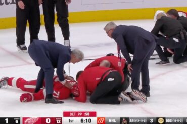 Doctor Reacts to Dylan Larkin Scary Injury