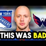 New York Rangers LOSE BAD Against Washington Capitals!