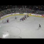 Alex Belzile of the Hartford Wolf Pack scores vs. his former team, the Laval Rocket 12/8/23