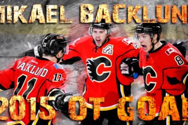 Mikael Backlund OT Goal 2015 Playoffs - Anaheim Game 3