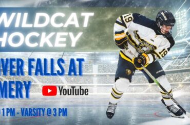 River Falls Wildcats Varsity Hockey at Amery Warriors - 2 PM