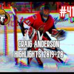 Craig Anderson (#41) HIGHLIGHTS 2019-20