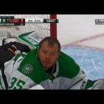 Anton Khudobin Gets Scored On and Hit With DDT | Stars vs Flames 8-14-20