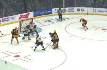 Valentin Nussbaumer - 3G - 09/21/18 (1st QMJHL game)