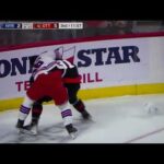 NHL hockey fight - Dominik Kubalik(Senators) vs. Erik Gustafsson(Rangers)