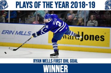 Steelheads Play Of The Year Winner - Ryan Wells First OHL Goal