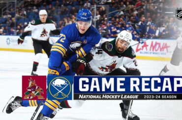 Coyotes @ Sabres 12/11 | NHL Highlights 2023