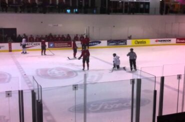 Curtis Lazar penalty shot WJC summer camp 2013