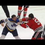 Reese Johnson And Brayden Schenn Drop The Gloves