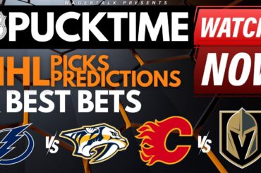 NHL Predictions, Picks & Odds | Flyers vs Predators | Lightning vs Canucks | PuckTime Dec 12