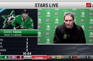 Radek Faksa Scores the 1st Goal, Dallas Wins