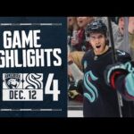 Florida Panthers vs. Seattle Kraken | 12/12 Game Highlights