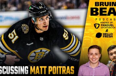 What is Jim Montgomery Doing with Matt Poitras? | Bruins Beat