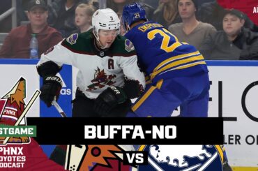 Karel Vejmelka struggles as Arizona Coyotes drop 3rd straight game to Buffalo Sabres