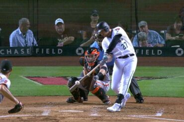 SF@ARI: Drury hits two-run jack, call confirmed