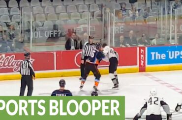 Devastating knockout during AHL hockey brawl