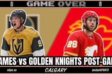 Flames vs Vegas Golden Knights Game Recap - Dec 12, 2023 | Game Over: Calgary