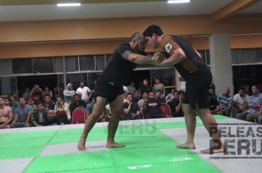 Angelo Cappelletti vs Paulo Cateriano. SOS 2. Cuadrangular avanzado + 77kg. Submission fight.