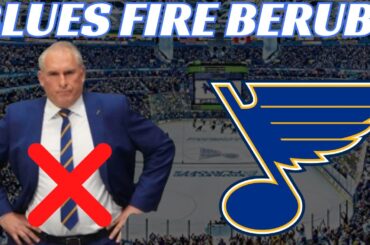 Breaking News: St Louis Blues Fire Head Coach Craig Berube