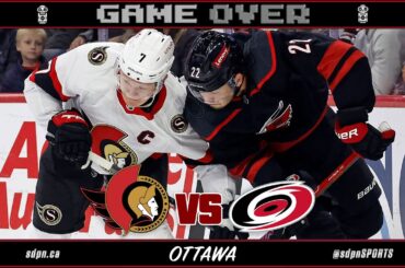 Senators vs Carolina Hurricanes Game Recap - Dec 12, 2023 | Game Over: Ottawa