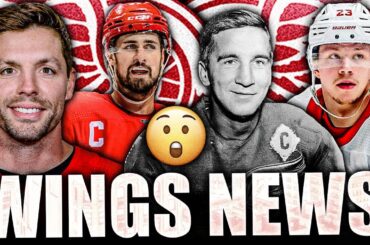 LOTS OF BIG RED WINGS NEWS: DAVID PERRON APPEALING SUSPENSION, DYLAN LARKIN UPDATE + LUCAS RAYMOND