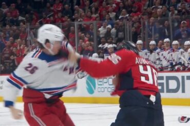 Jimmy Vesey Drops The Gloves With Nicolas Aube-Kubel