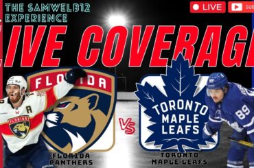 TORONTO MAPLE LEAFS vs FLORIDA PANTHERS | LIVE NHL Hockey - Play by Play