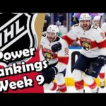 NHL Power Rankings Week 9