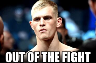 Ian Garry is PULLED OUT of UFC 296...