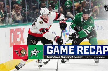 Senators @ Stars 12/15 | NHL Highlights 2023