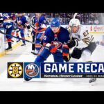 Bruins @ Islanders 12/15 | NHL Highlights 2023