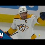 Predators' Roman Josi Fakes Out Hurricanes Before Finishing Off Sweet Wraparound Goal