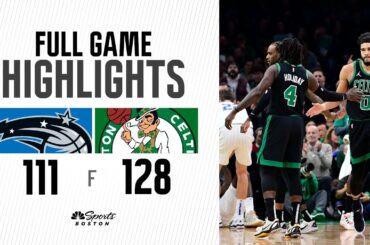 HIGHLIGHTS: Celtics dominate, hand Magic third-worst loss of season, to improve to 13-0 at home