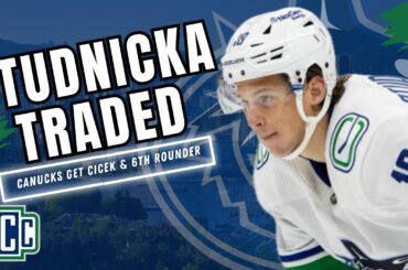 CANUCKS TRADE JACK STUDNICKA TO SAN JOSE FOR NICK CICEK AND 6TH ROUND PICK