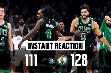 INSTANT REACTION: Celtics bench steps up in impressive win over Orlando Magic