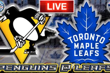 Pittsburgh Penguins vs Toronto Maple Leafs LIVE Stream Game Audio  | NHL LIVE Stream Gamecast & Chat