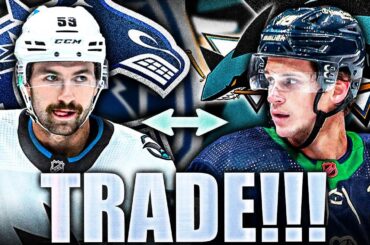 CANUCKS & SHARKS MAKE AN INTERESTING TRADE… VANCOUVER GETS ANOTHER ONE (Jack Studnicka, Nick Cicek)