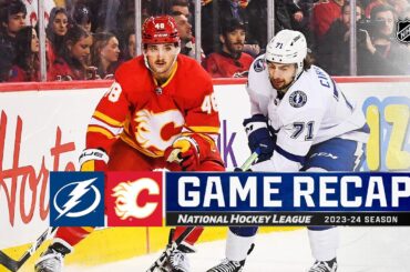 Lightning @ Flames 12/16 | NHL Highlights 2023