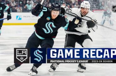 Kings @ Kraken 12/16 | NHL Highlights 2023