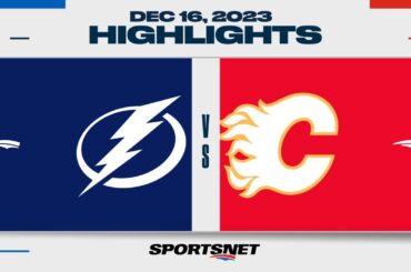 NHL Highlights | Lightning vs. Flames - December 16, 2023