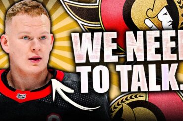 SENS FANS TURNING AGAINST BRADY TKACHUK? (Re: Late Hit On Miro Heiskanen + Pyotr Kochetkov) Senators