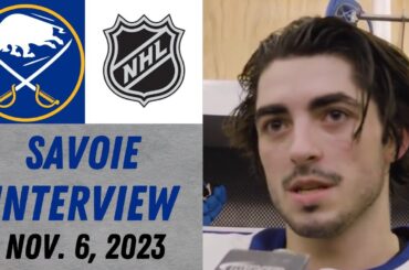 Matt Savoie After Practice Interview (11/6/2023)